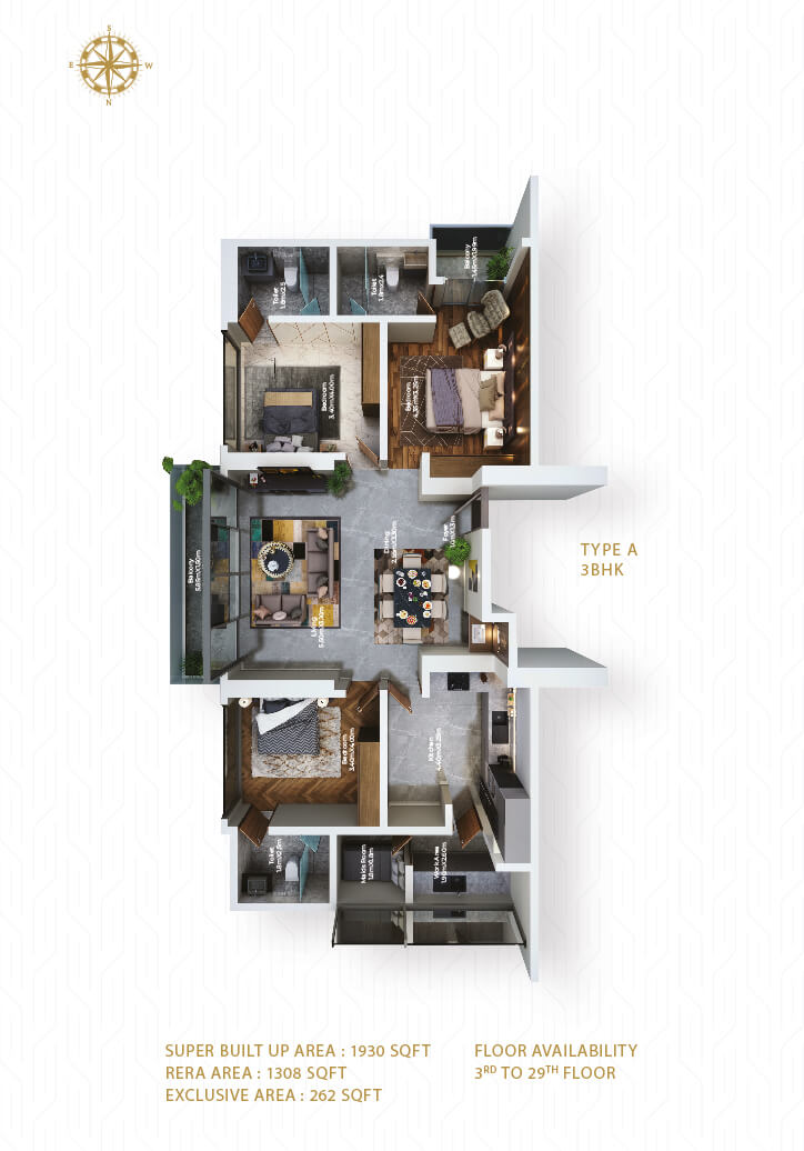 Galaxy Atmosphere floor plan