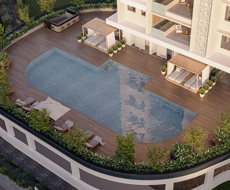 Celeste Riviera vista