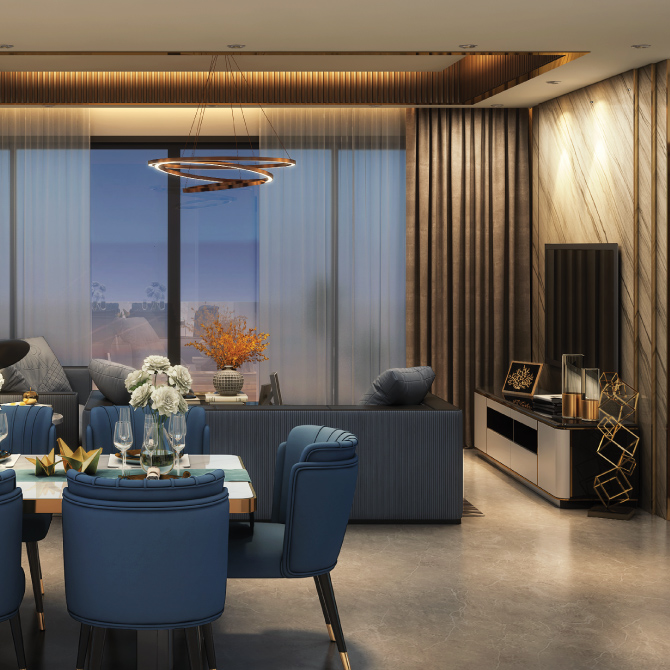 Sky Villa living space